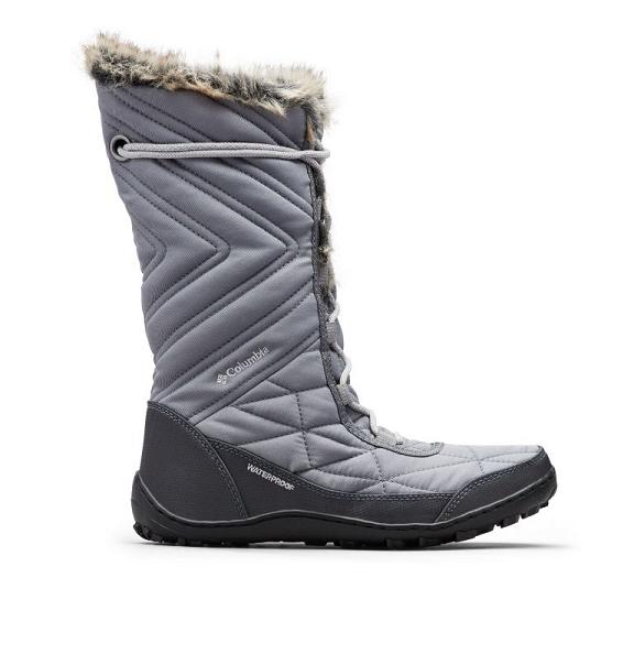 Columbia Womens Boots Sale UK - Minx Mid III Shoes Grey UK-297989